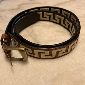 J. McLaughlin Greek Key Belt